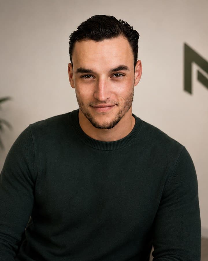 Nils Wesch, zuständig für Technik und Systeme bei Matchlead